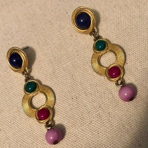 Vintage Long Drop Earring